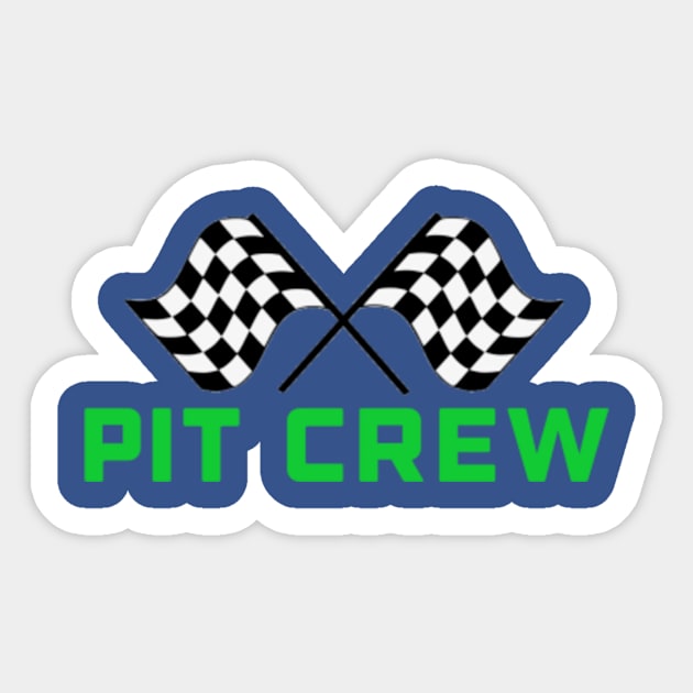 Pit crew Sticker by Sloop